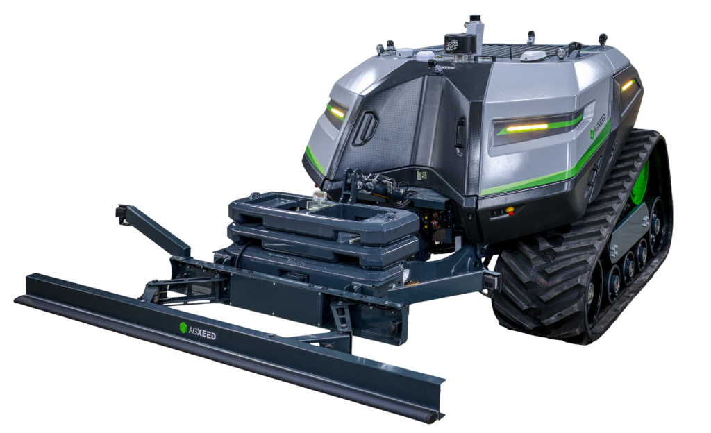 AgXeed AgBot T2 7 Series tracked autonomous tractor
