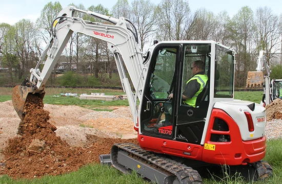 Takeuchi construction equipment
