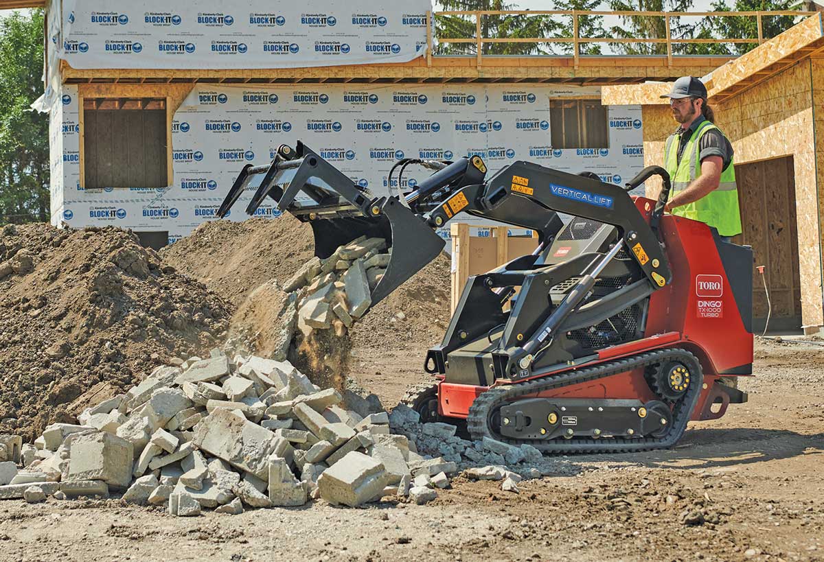 Toro tracked compact utility loader