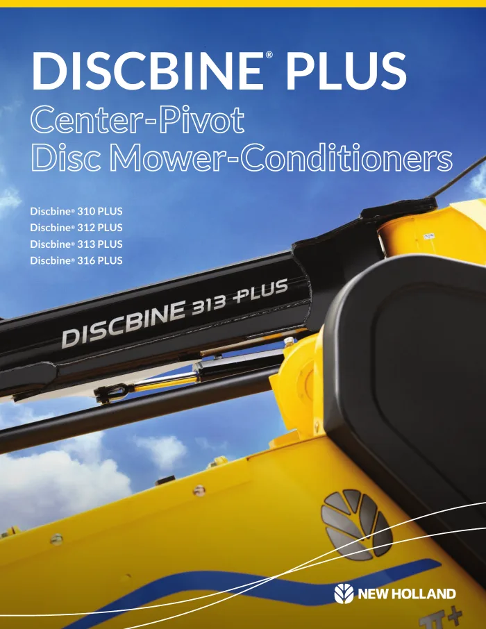 Cover of New Holland Discbine PLUS Center-Pivot Mower-Conditioners