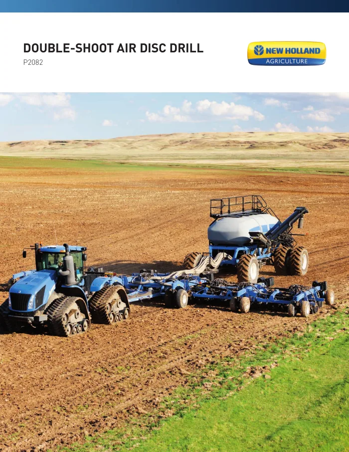 Cover of New Holland P2082 Double-Shoot Air Disc Drill