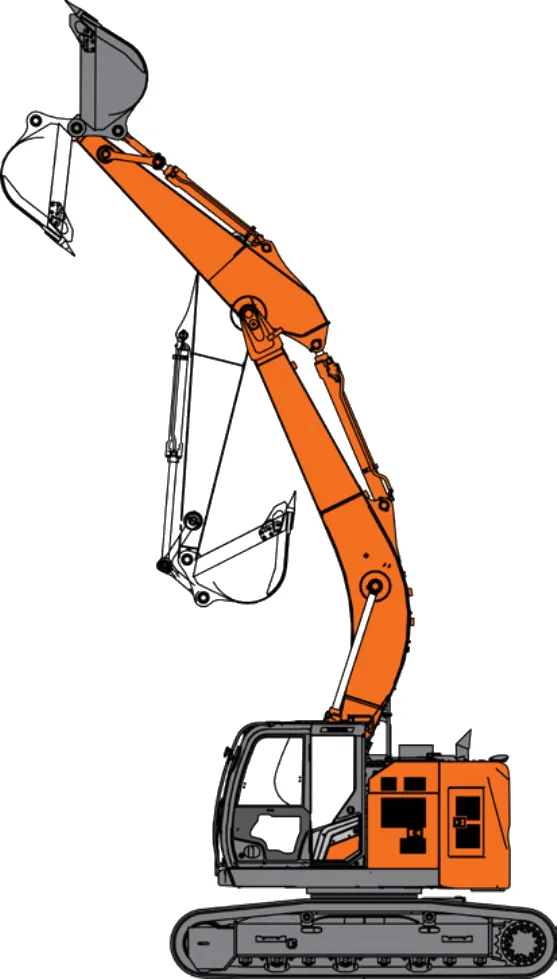 Hitachi LANDCROS ZX245USLC-7H