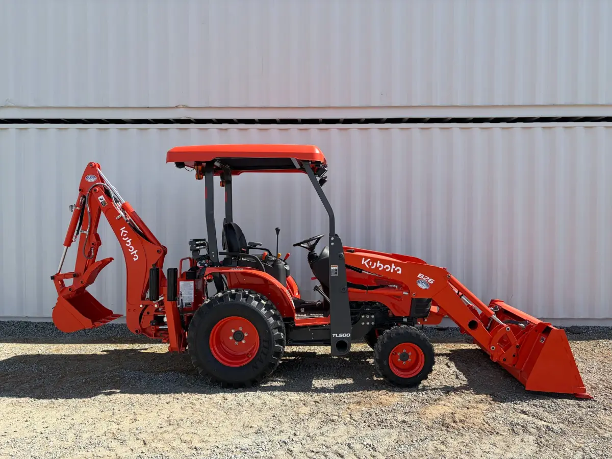 Actual stock photo of Kubota Construction B26, stock 026616