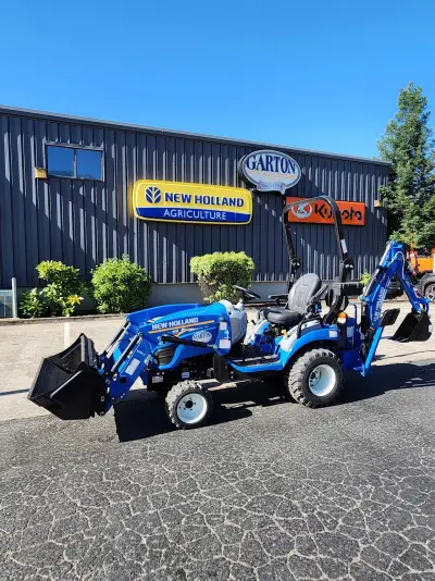 2023 New Holland Workmaster 25S 4wd Tractor Loader Backhoe
