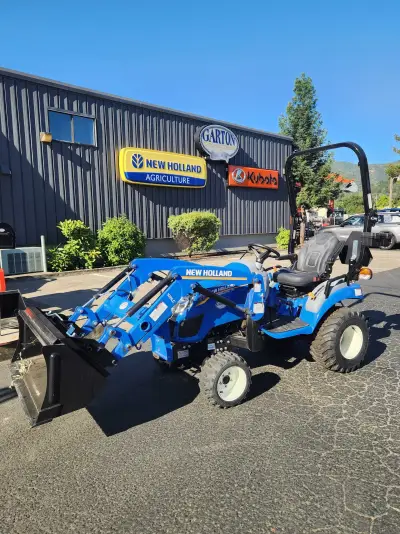 2024 New Holland Workmaster 25S Subcompact 21 HP 4wd Tractor Loader