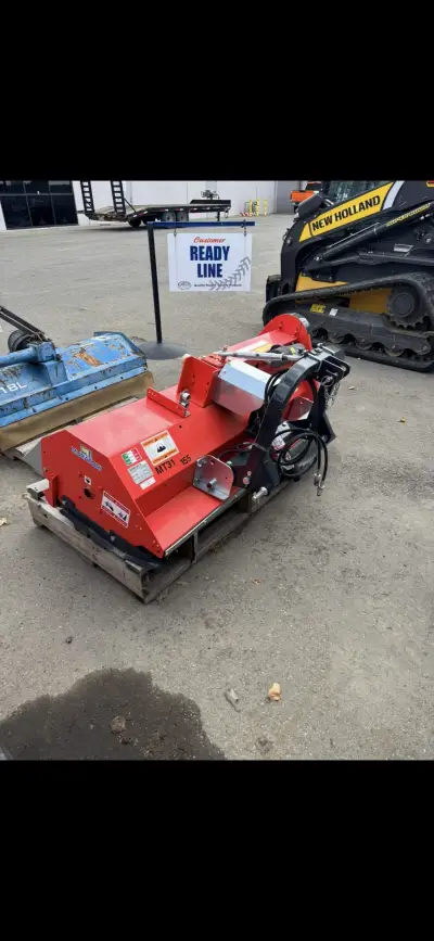 2024 Muratori 61" Hydraulic Offset PTO 3pt Flail Mower scoop knives