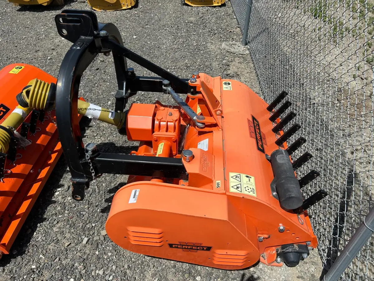 2023 Perfect BK2-105 42" cut narrow vineyard flail mower chopper