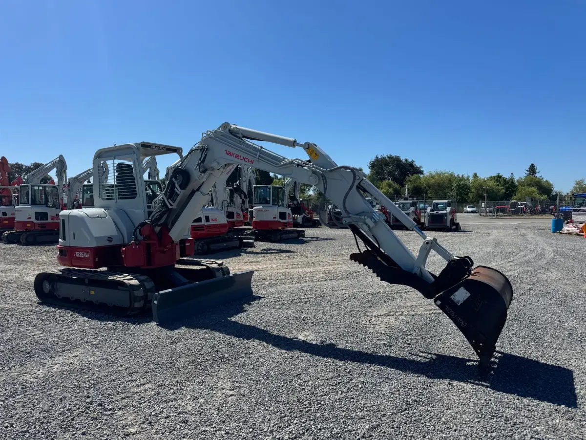 Actual stock photo 3 of Takeuchi TB257FRR, stock AA6975