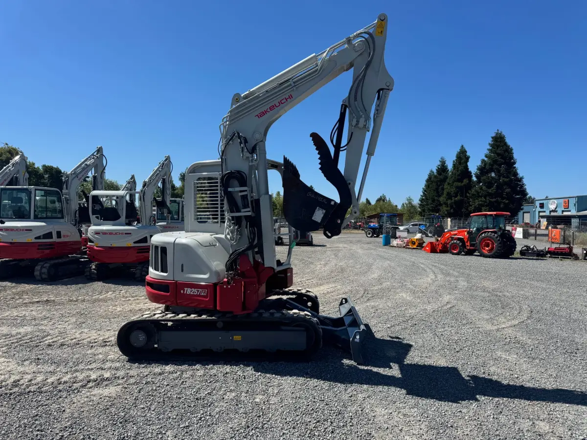Actual stock photo 6 of Takeuchi TB257FRR, stock AA6975