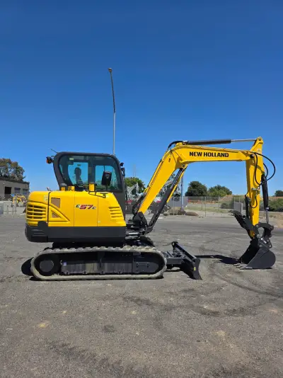 Actual stock photo of New Holland E57C, stock 006901