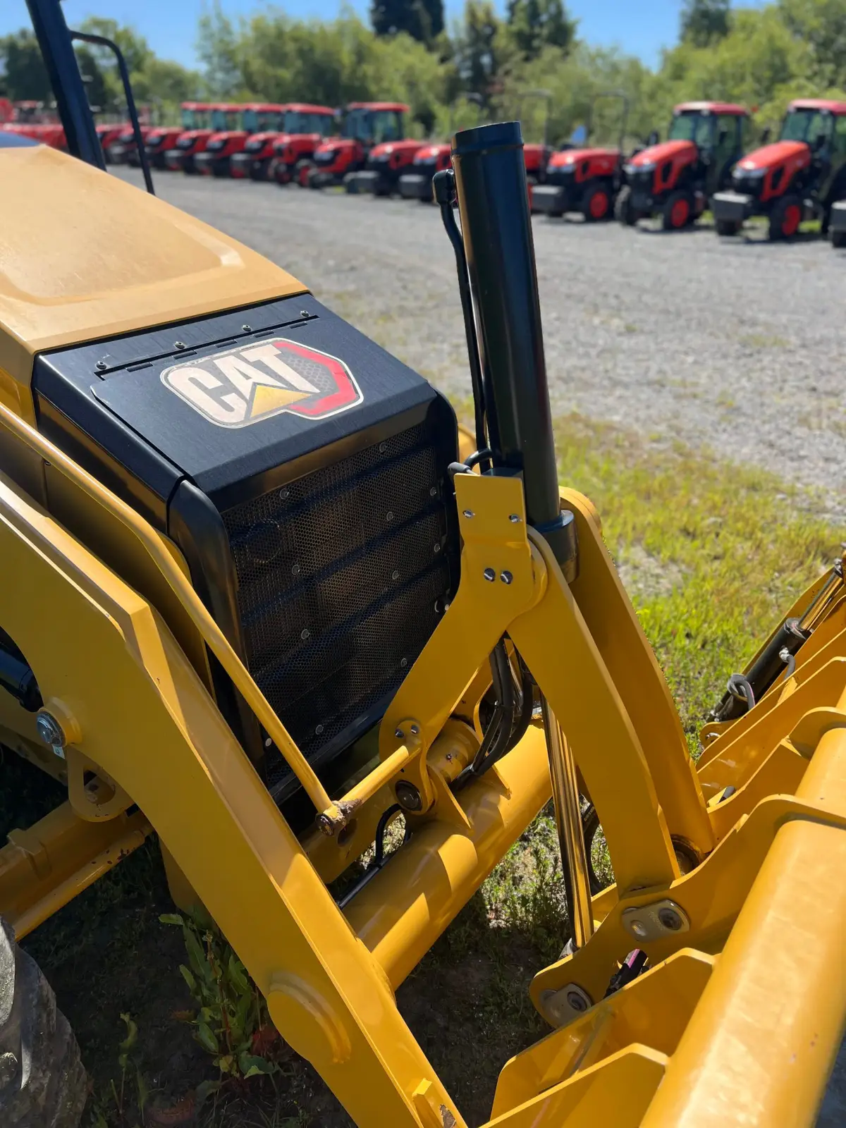 Actual stock photo of Caterpillar 415F2 IL, stock 027446