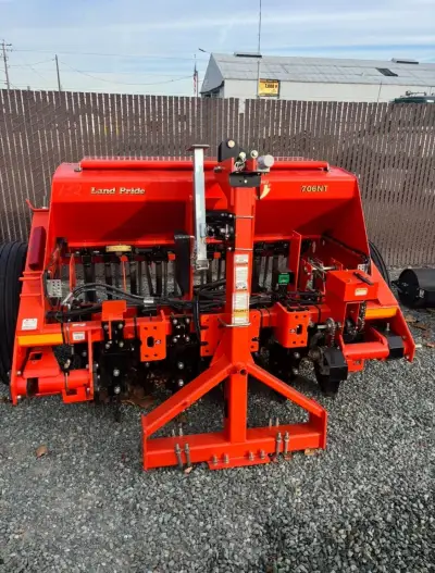 2024 Landpride 7' pull type no till seeder seed drill