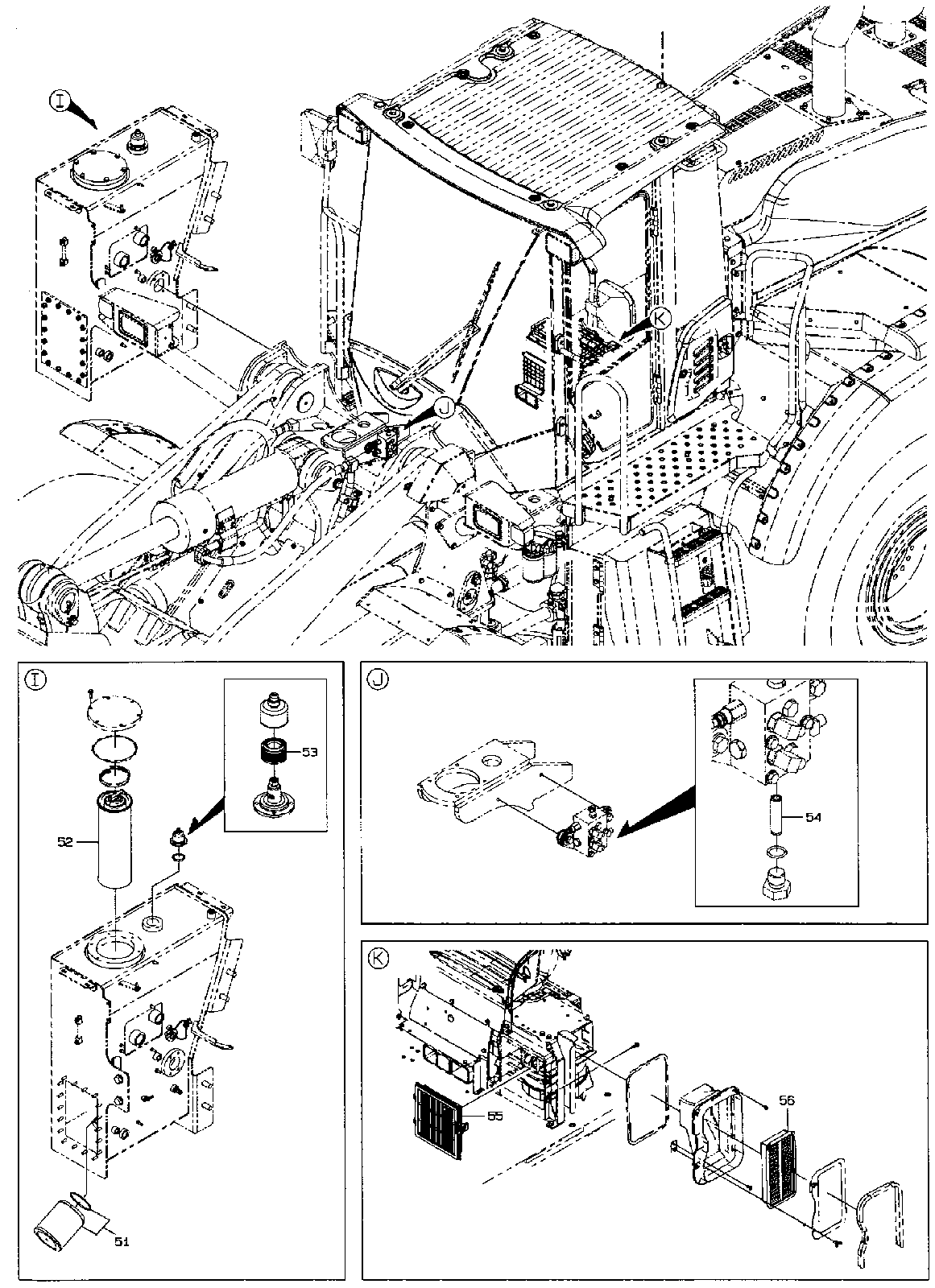 Hitachi LANDCROS ZW330-6 periodic replacement drawing, Periodic replacement parts (2)