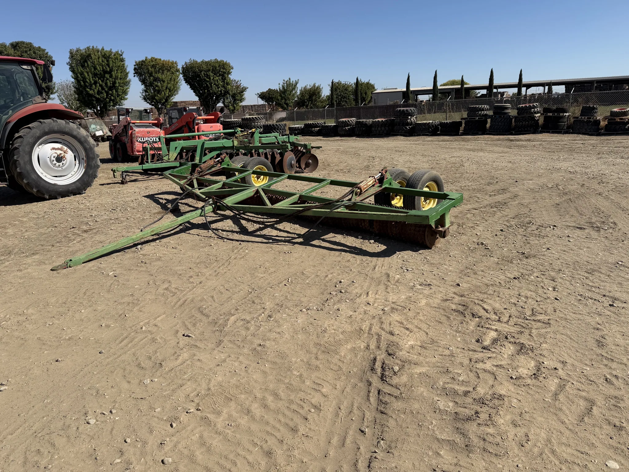 Actual stock photo of John Deere 18' DISC, stock 030483
