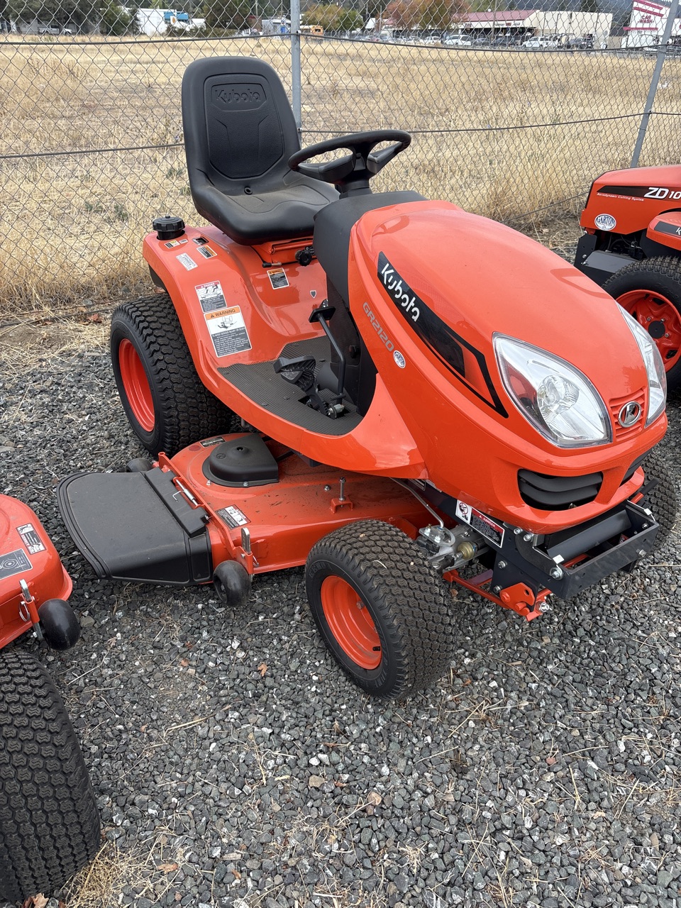 Actual stock photo of Kubota GR2120-2-54, stock 028637