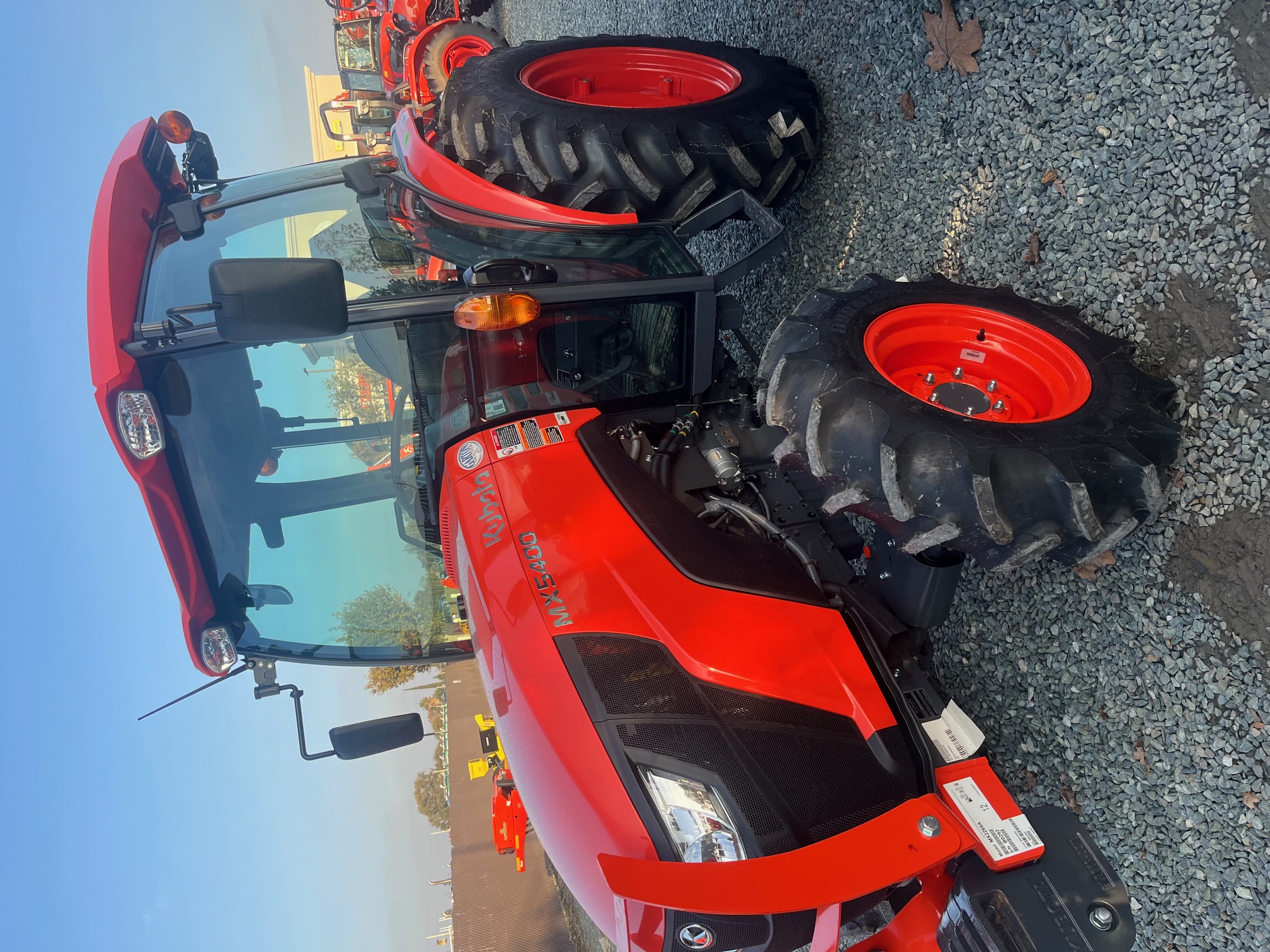 Actual stock photo of Kubota MX5400DTC, stock 021399