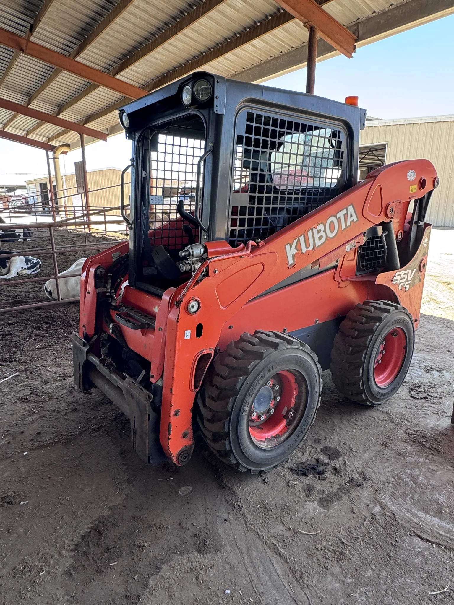 Actual stock photo of Kubota Construction SSV65, stock 029696