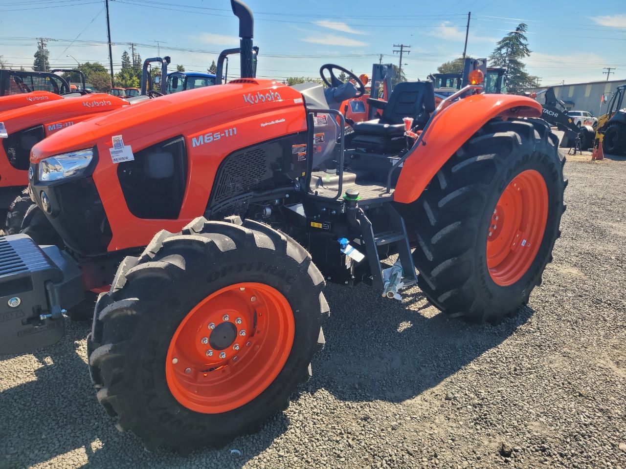 Actual stock photo of Kubota M6S-111SHD, stock 028661