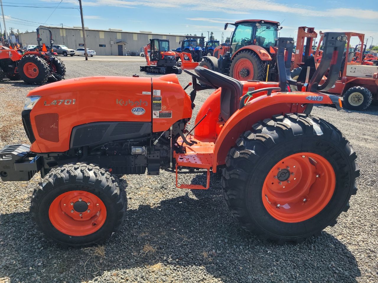 Actual stock photo of Kubota L4701DT, stock 026506