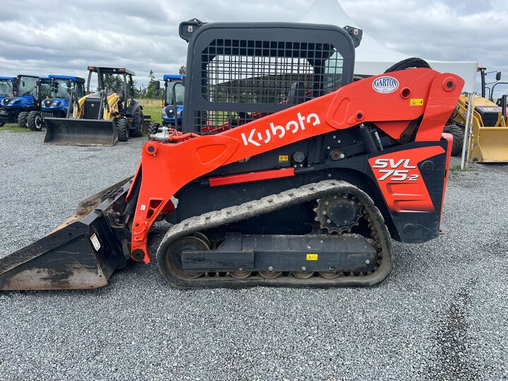 Actual stock photo of Kubota Construction SVL75-2, stock K99883