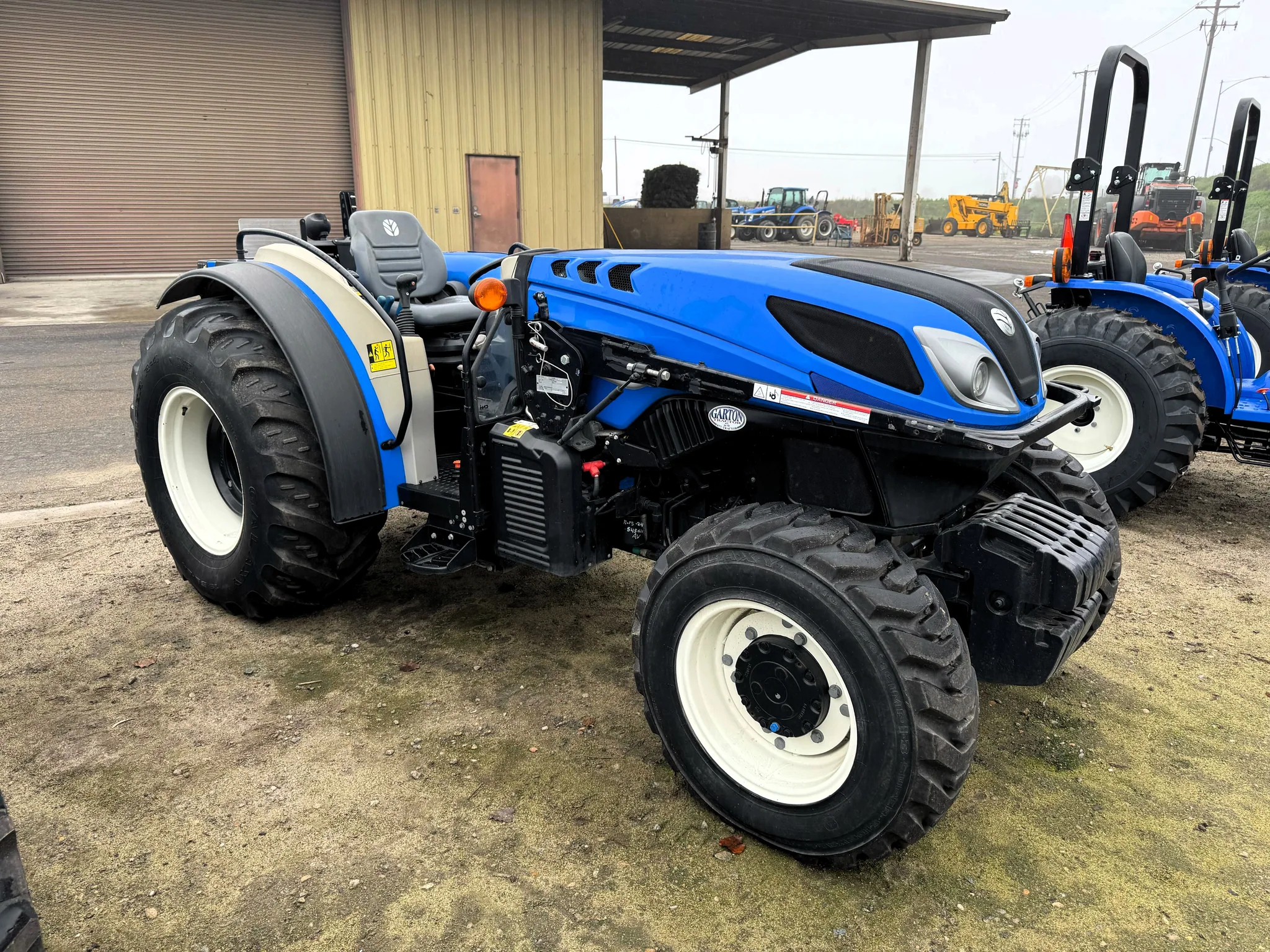 Actual stock photo of New Holland T4.120F T4B, stock 002300