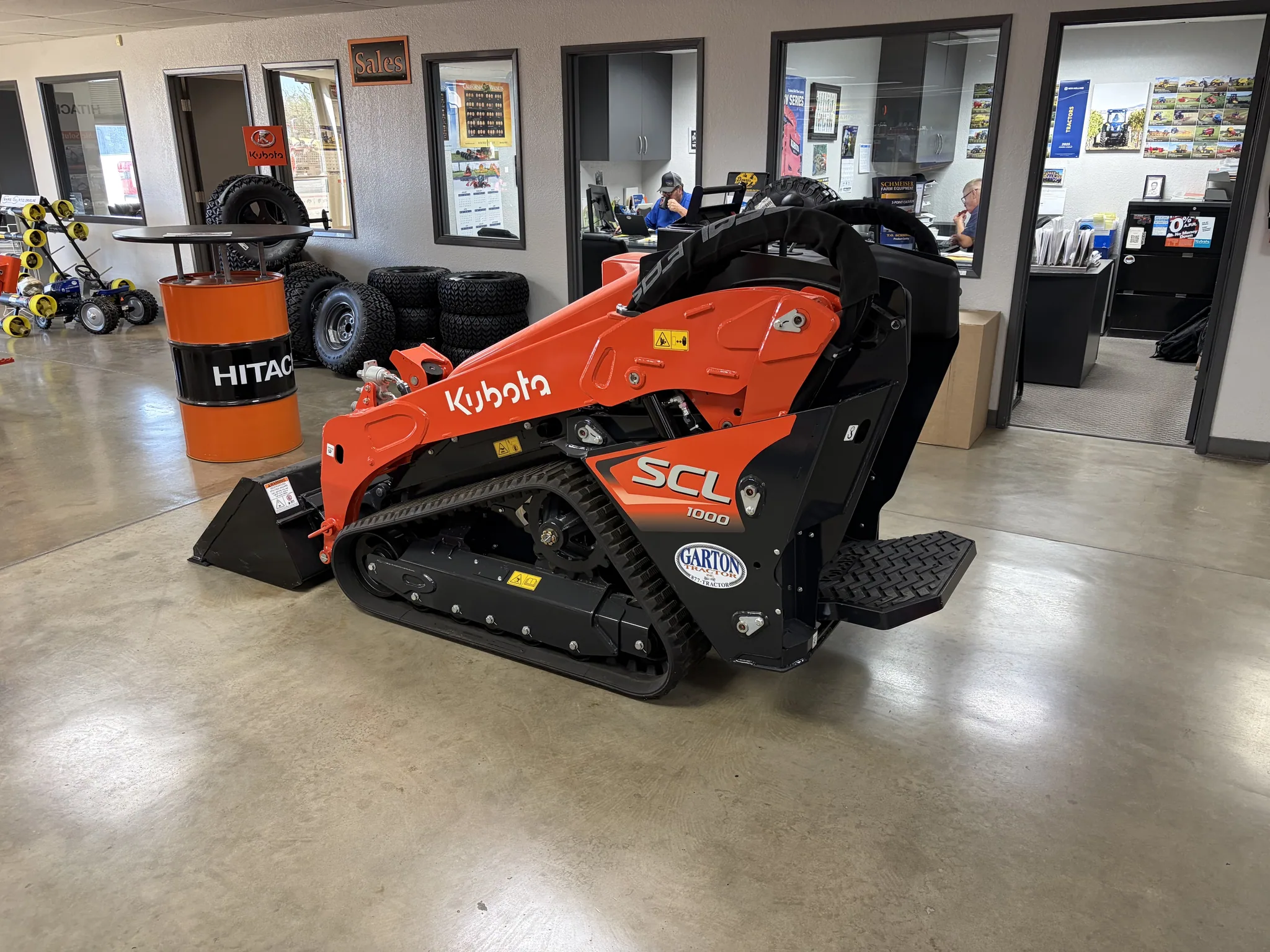 Actual stock photo of Kubota Construction SCL1000, stock 025637