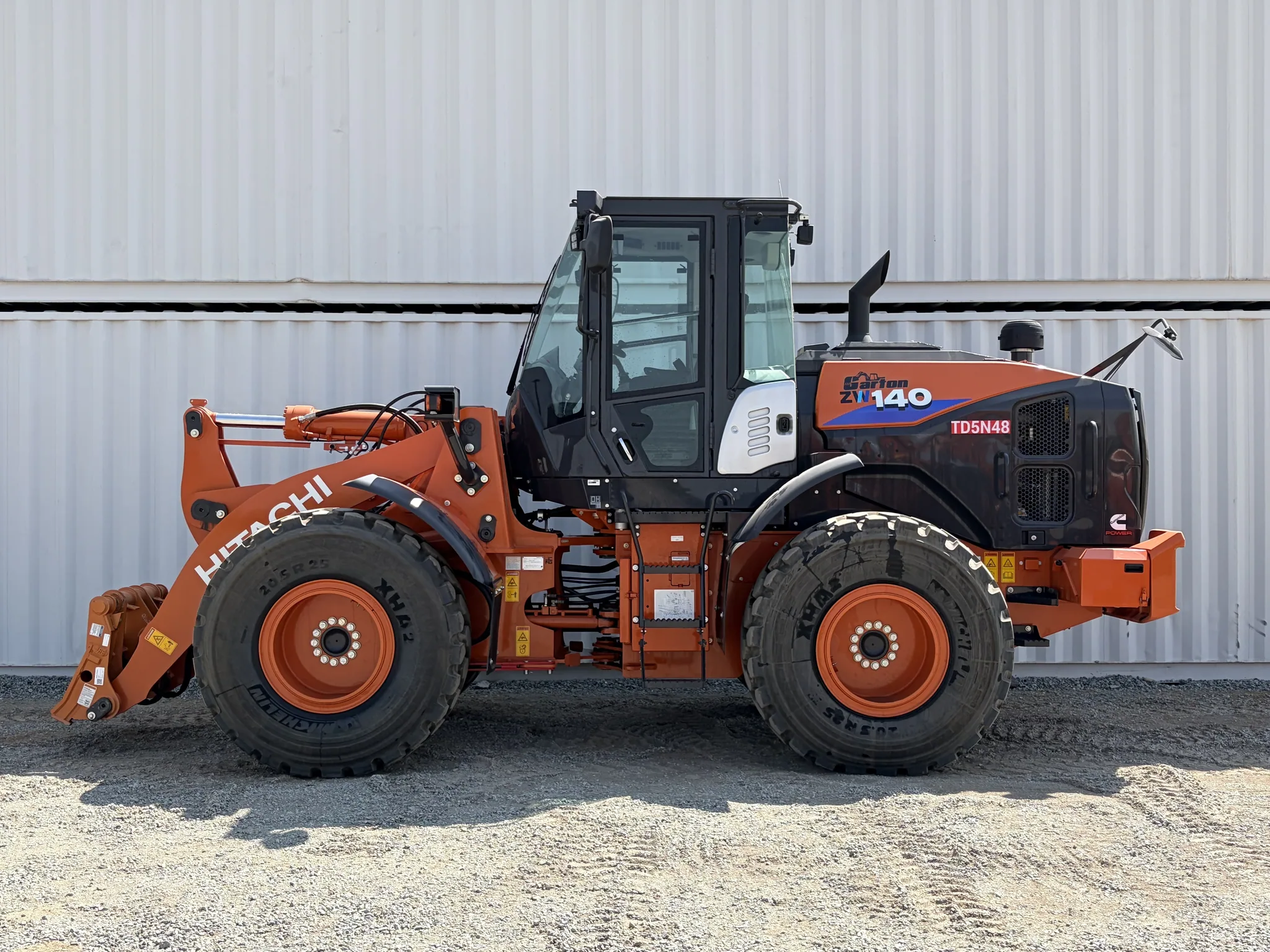 Actual stock photo of 2024 Hitachi LANDCROS ZW140-6, stock 008544
