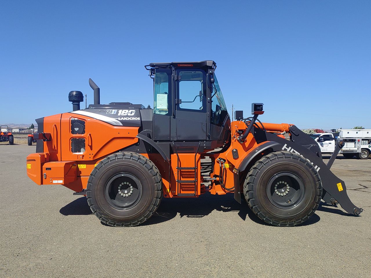 Actual stock photo of Hitachi LANDCROS ZW180-7HL, stock 027740