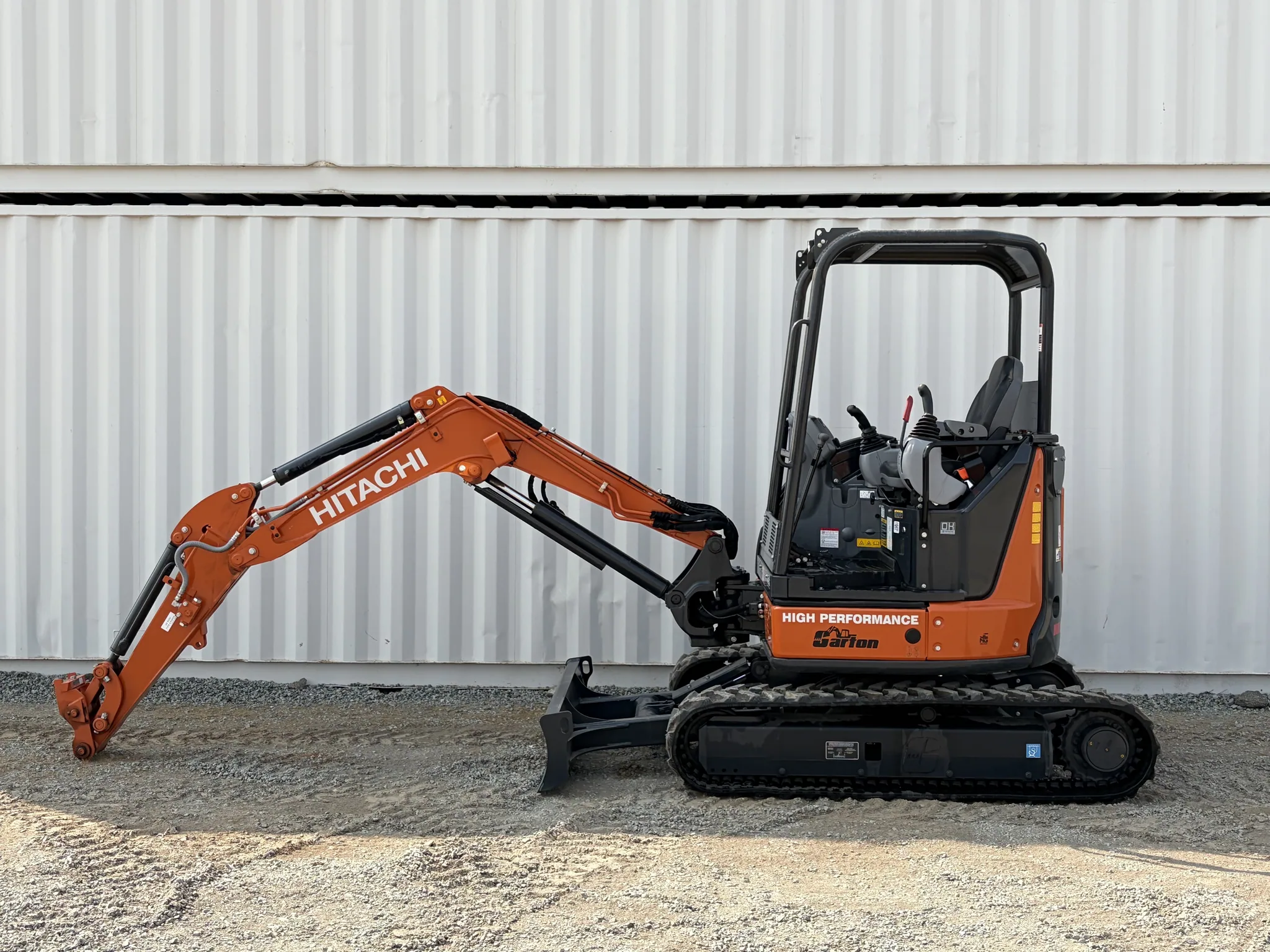 Actual stock photo of Hitachi LANDCROS ZX30U-5N, stock 023258