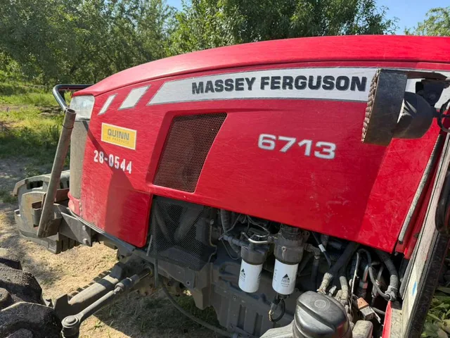 Actual stock photo 5 of 2017 Massey Ferguson 6713, stock 028700
