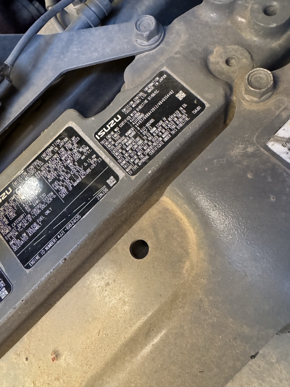 Actual stock photo of Hitachi LANDCROS ZX130-7H, stock 008516