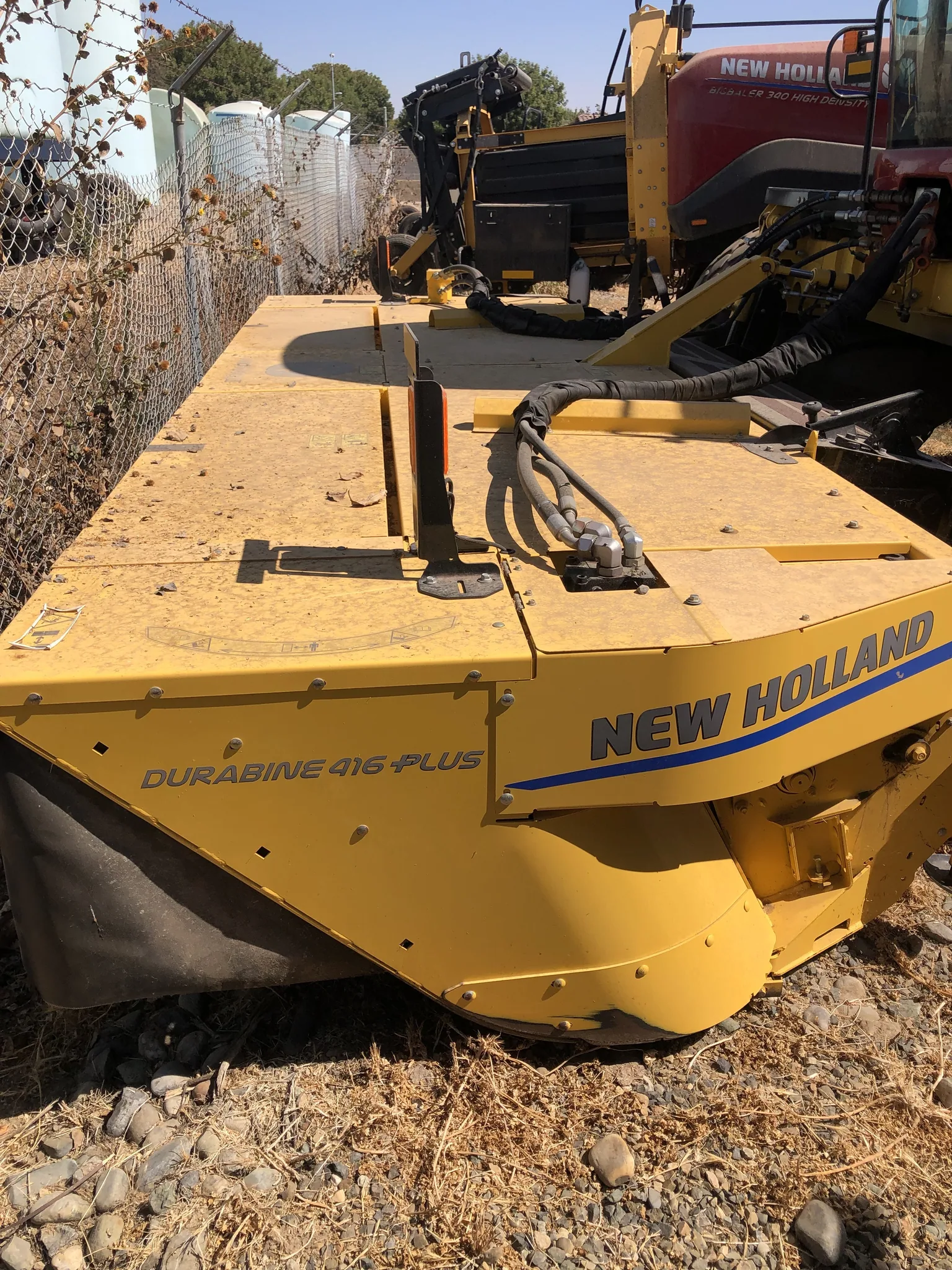 Actual stock photo of New Holland 416 PLUS, stock 008813