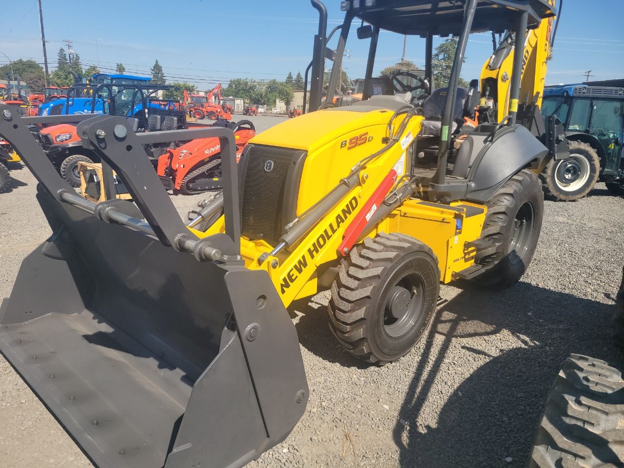 Actual stock photo of New Holland B95D, stock 023619