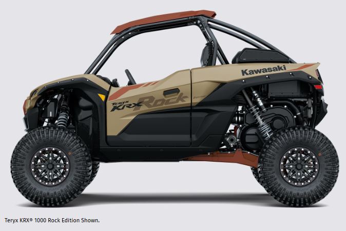 Actual stock photo of Kawasaki KRX1000 ROCK, stock 024031