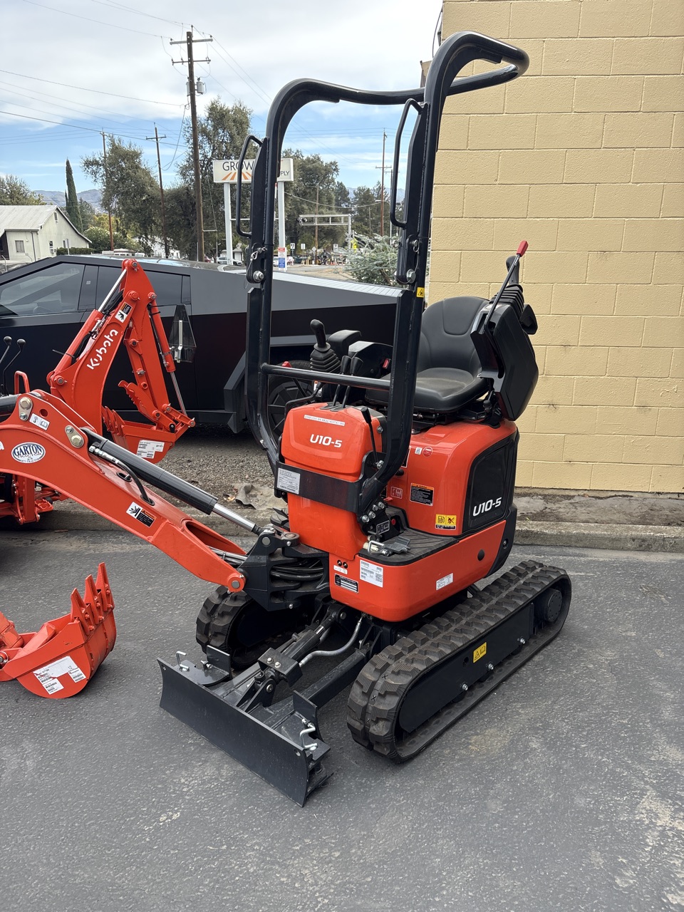 Actual stock photo of Kubota Construction U10-5, stock 023802