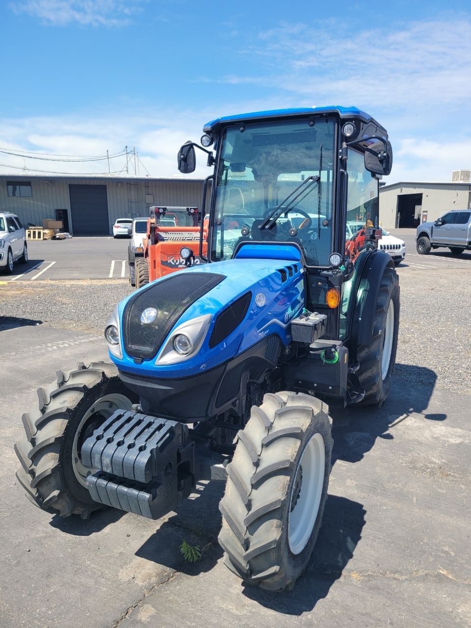 Actual stock photo of New Holland T4.120F T4B, stock 006059
