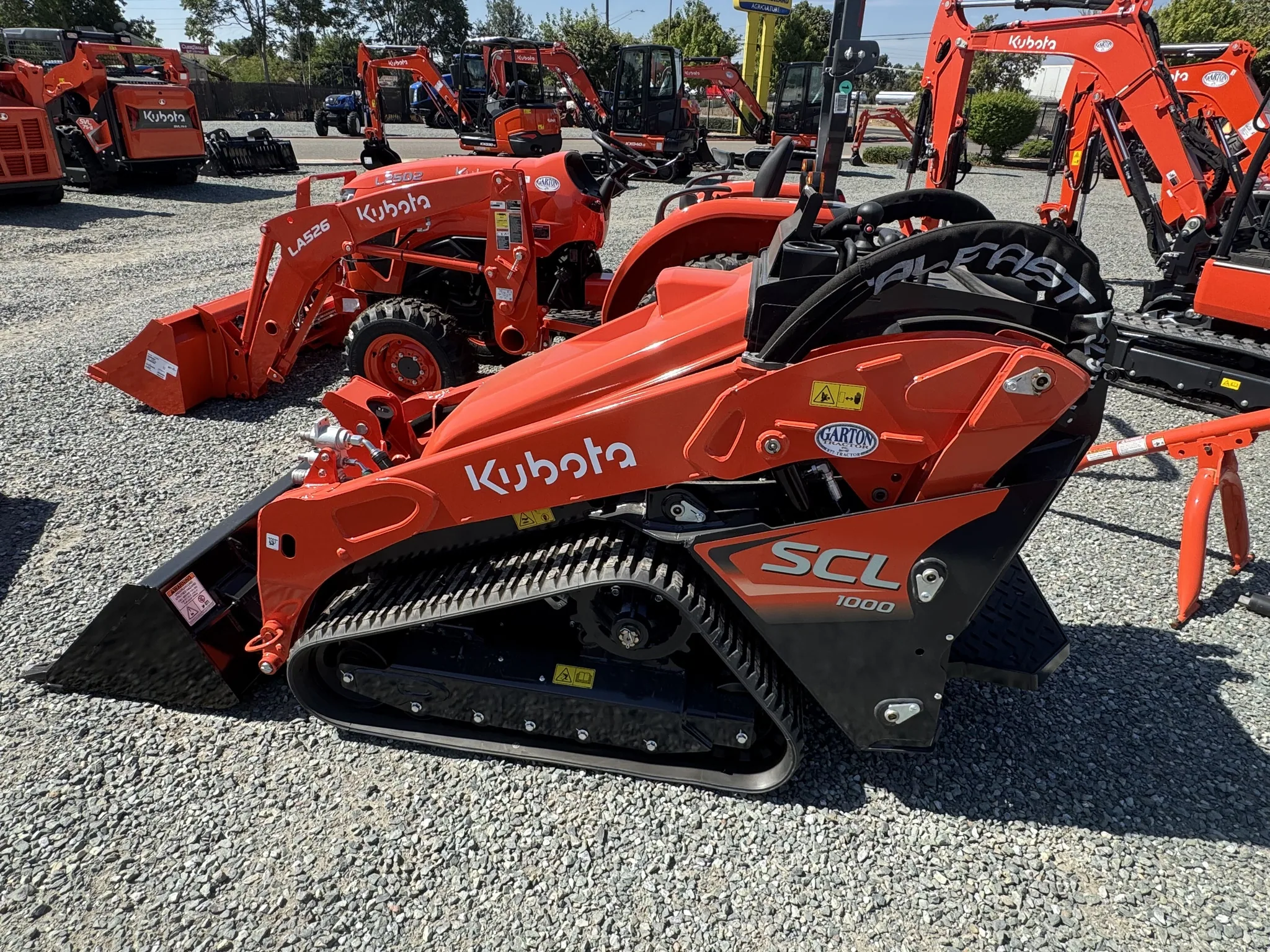 Actual stock photo of Kubota Construction SCL1000, stock 028056