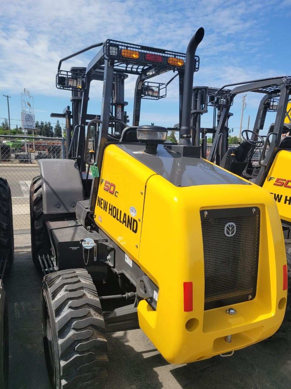 Actual stock photo of New Holland F50C, stock 024741