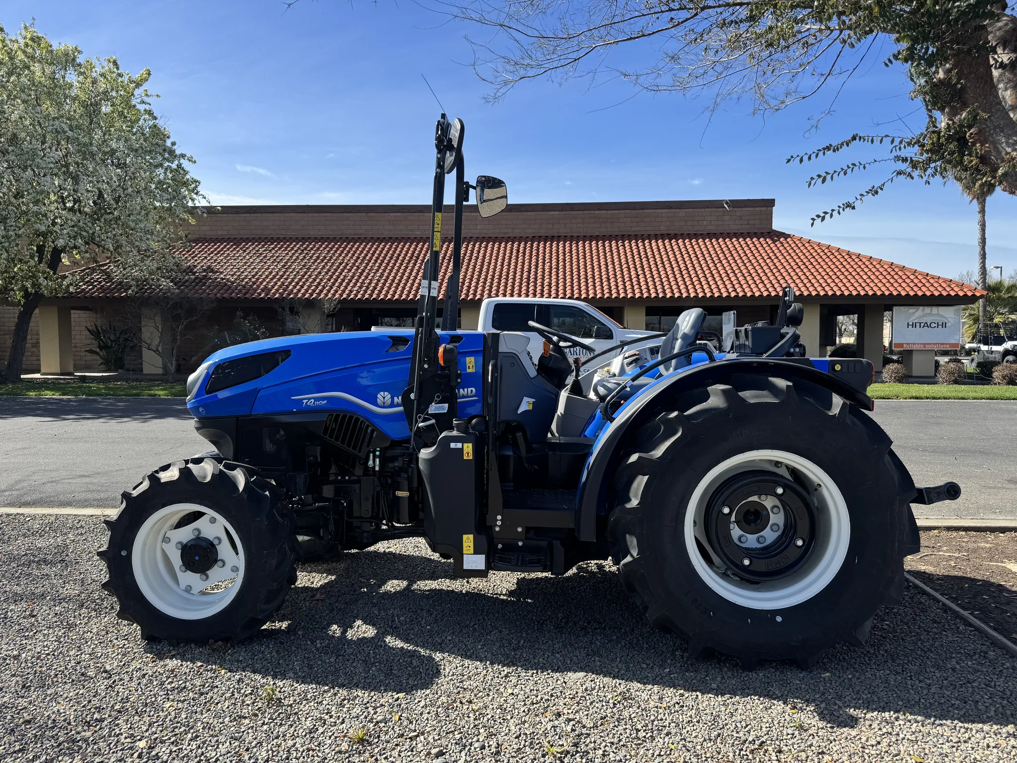 Actual stock photo of 2024 New Holland T4.110F T4B, stock 011938