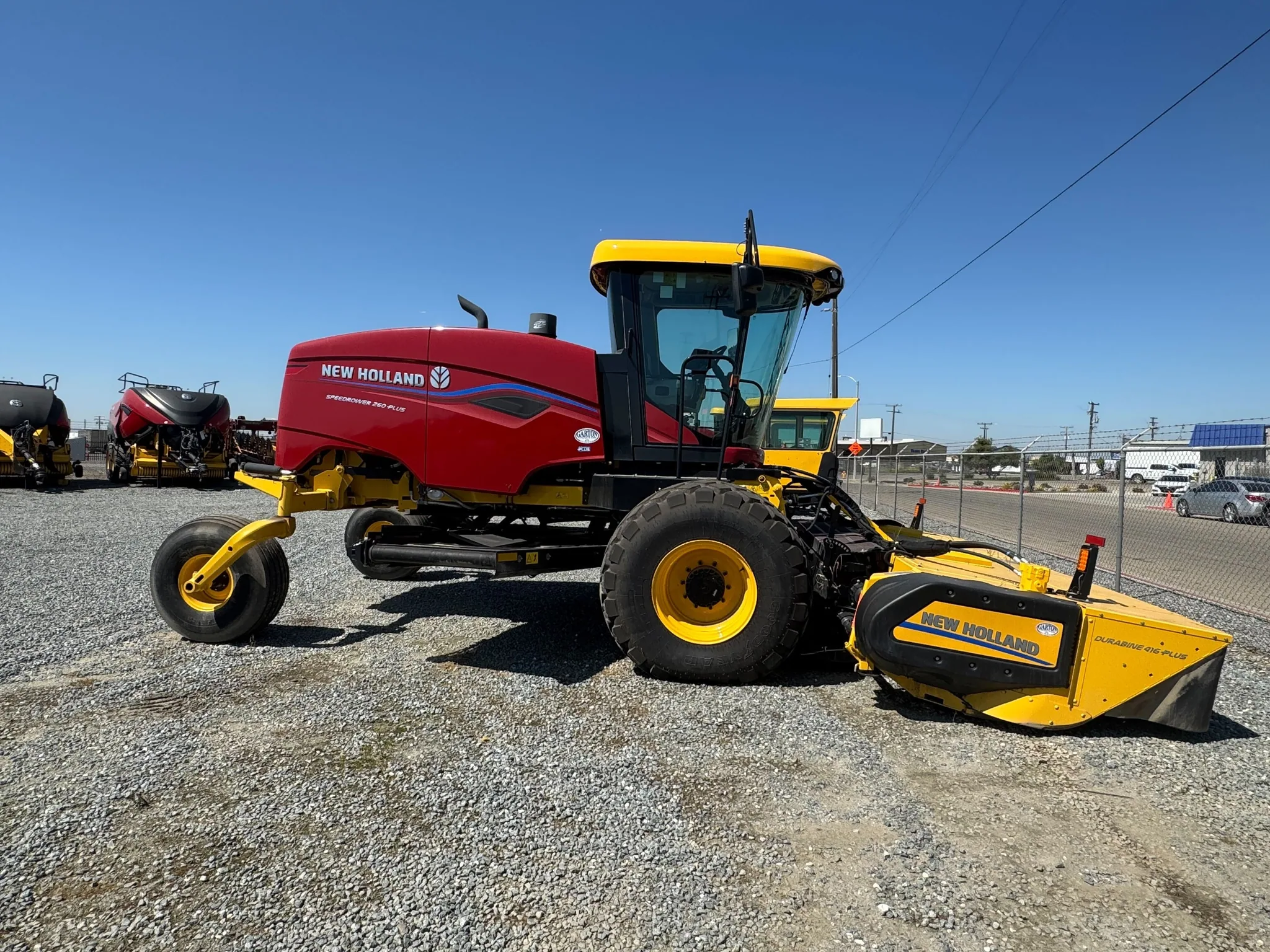 Actual stock photo of New Holland SP260 PLUS, stock 008824