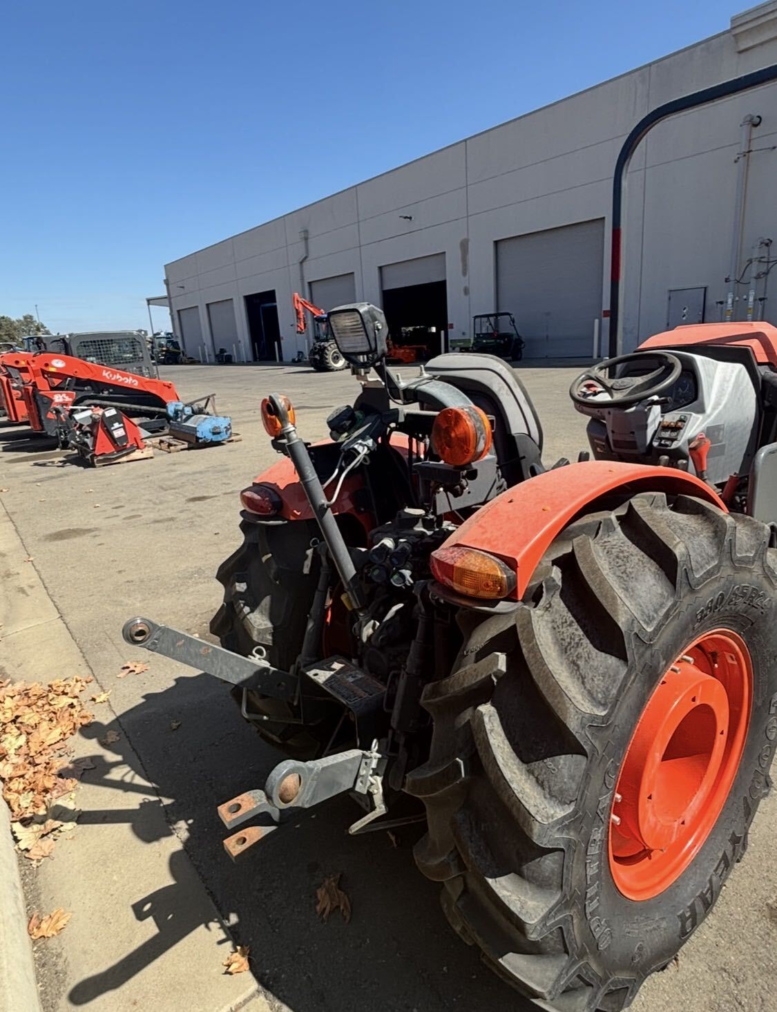 Actual stock photo of Kubota M5N-111HD24, stock 008176