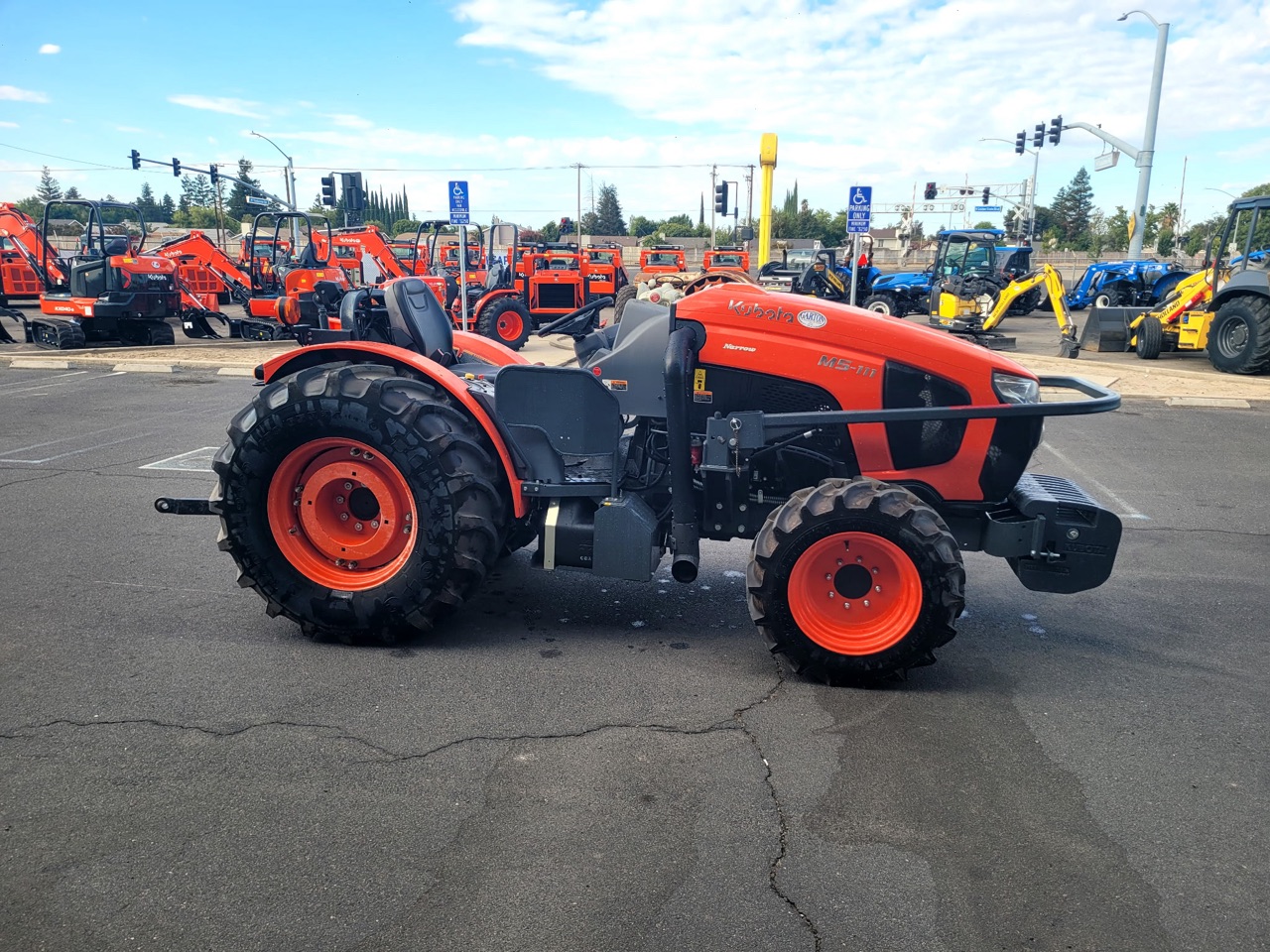 Actual stock photo of Kubota M5N-111HD24, stock K99229