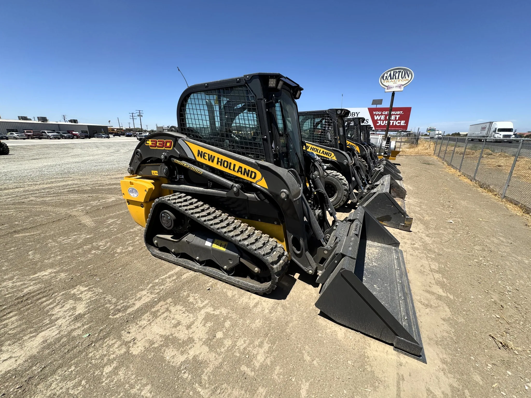 Actual stock photo of New Holland C330, stock 025932