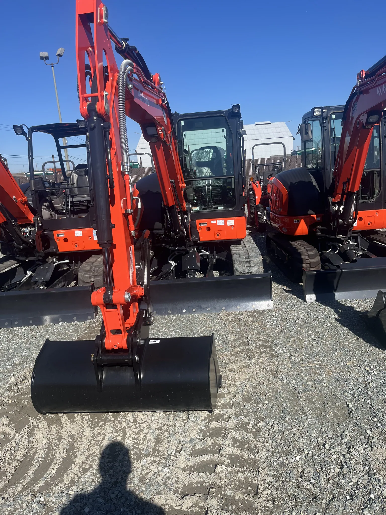 Actual stock photo of Kubota Construction U55-5R3AP, stock 020521