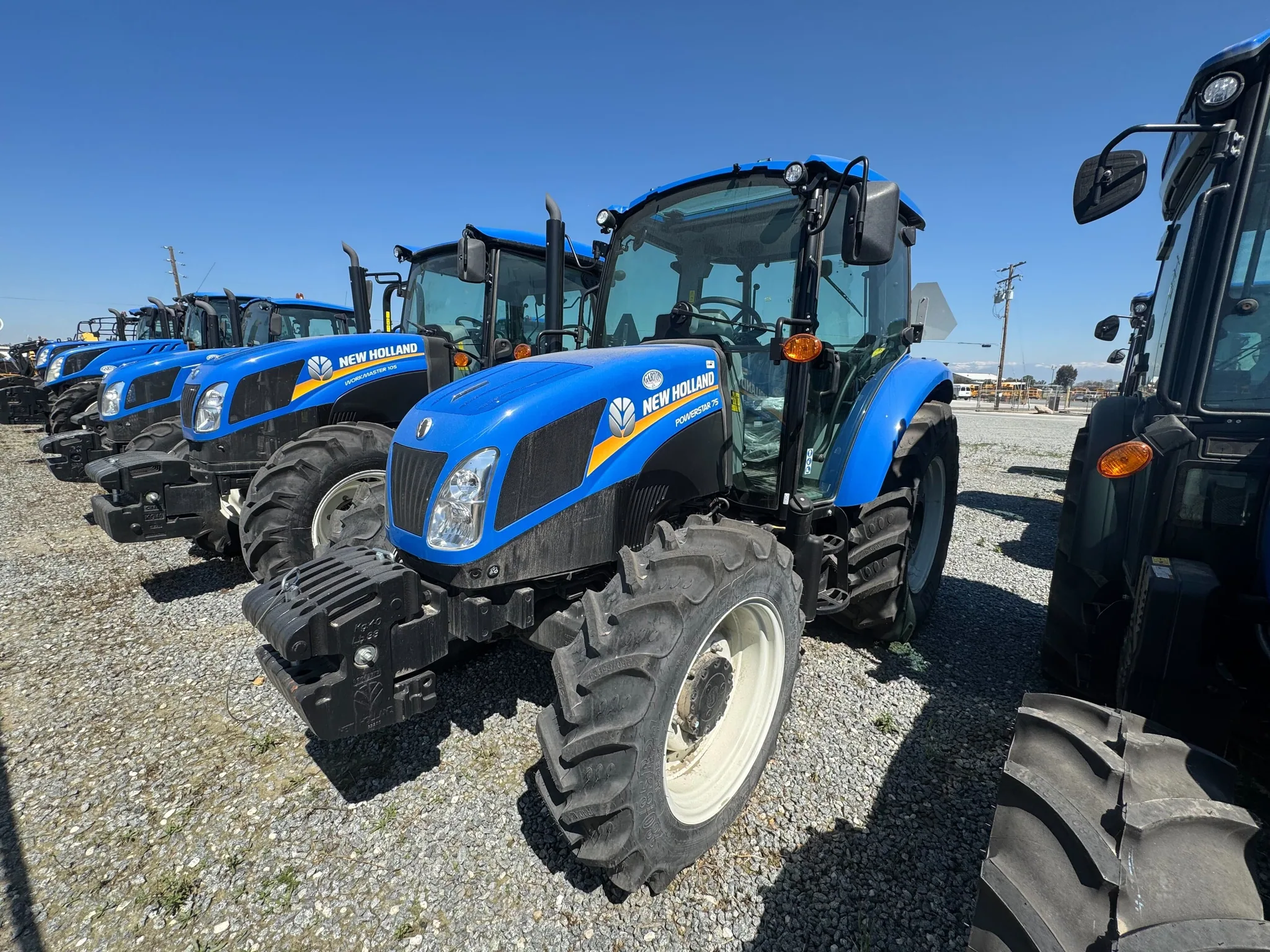 Actual stock photo of New Holland POWERSTAR 75, stock 002810