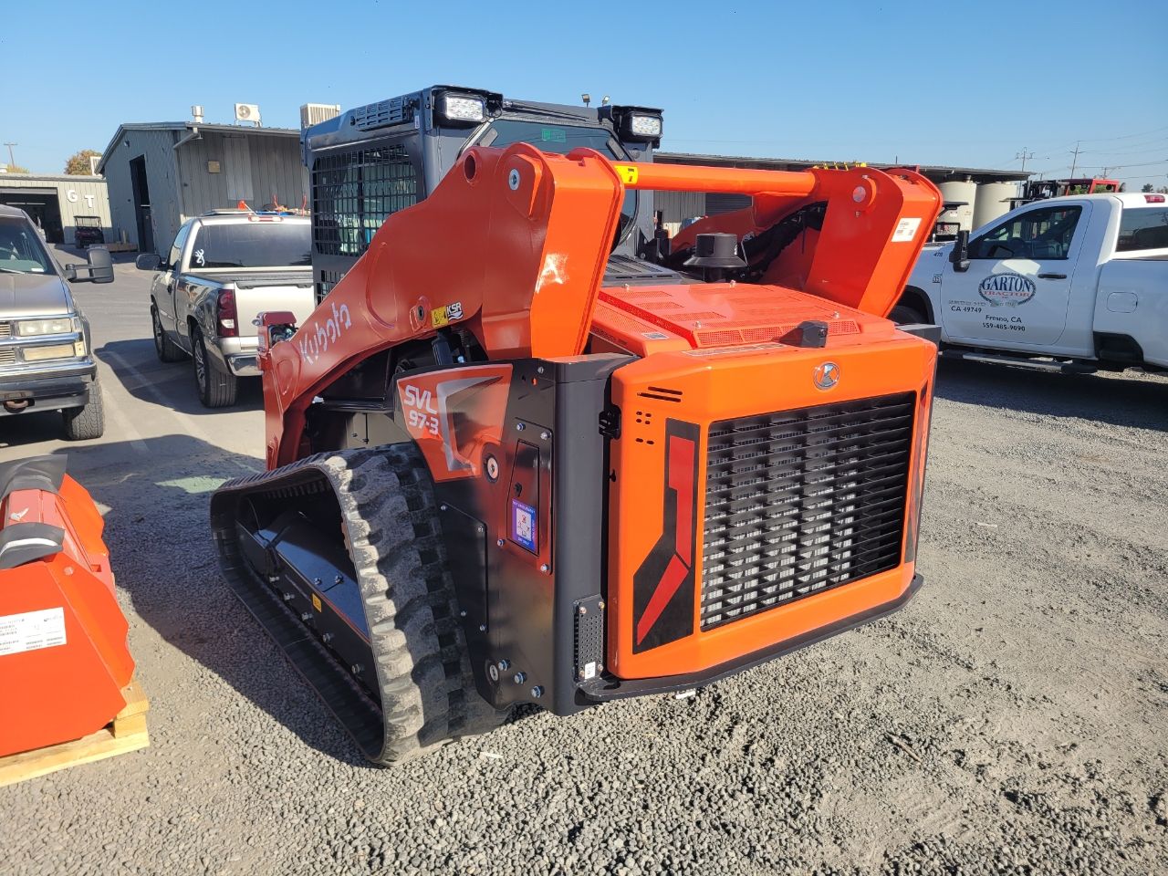 Actual stock photo of Kubota Construction SVL97-3HFCC, stock 027497