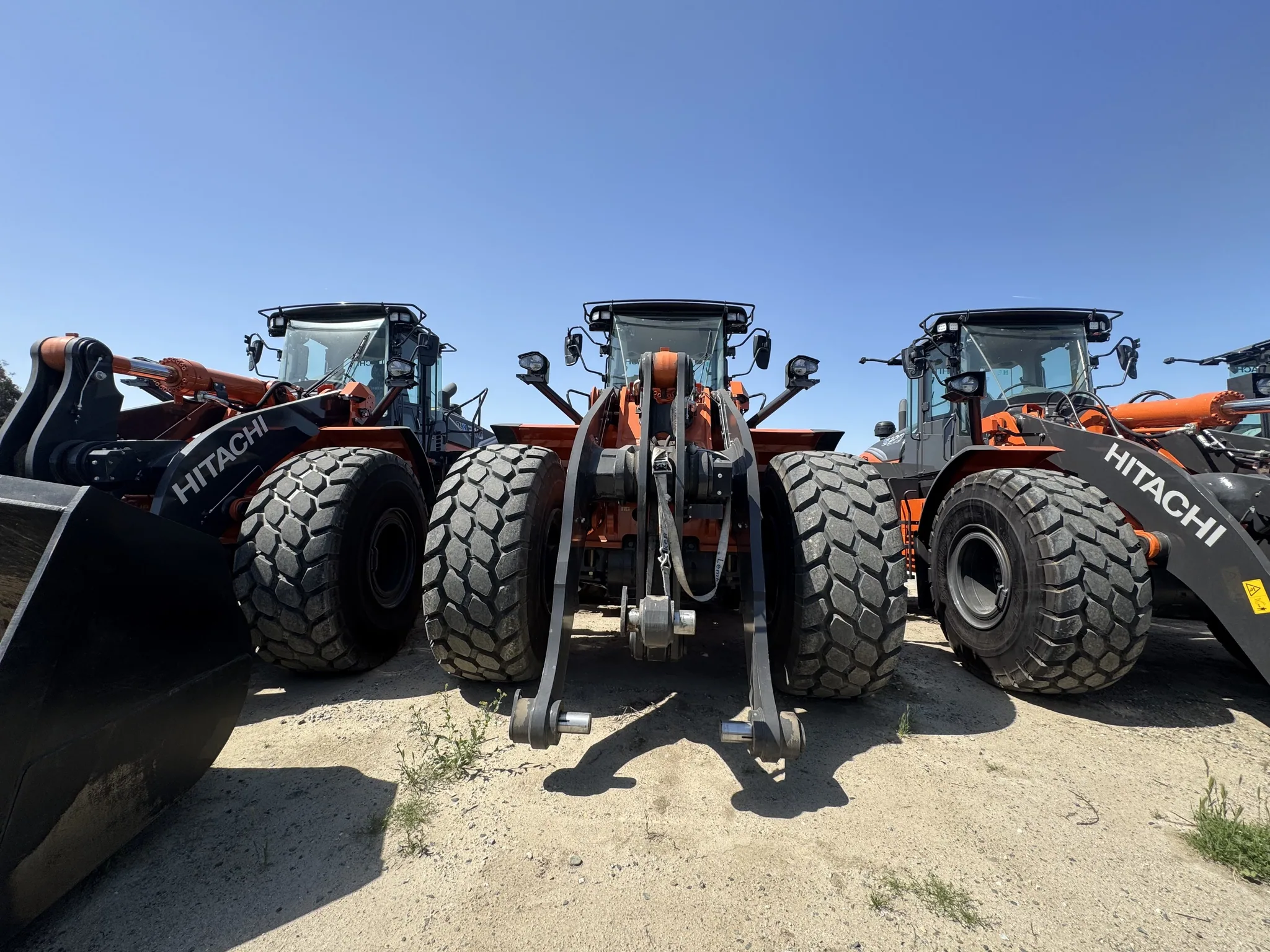 Actual stock photo of 2023 Hitachi LANDCROS ZW310-7, stock 008539