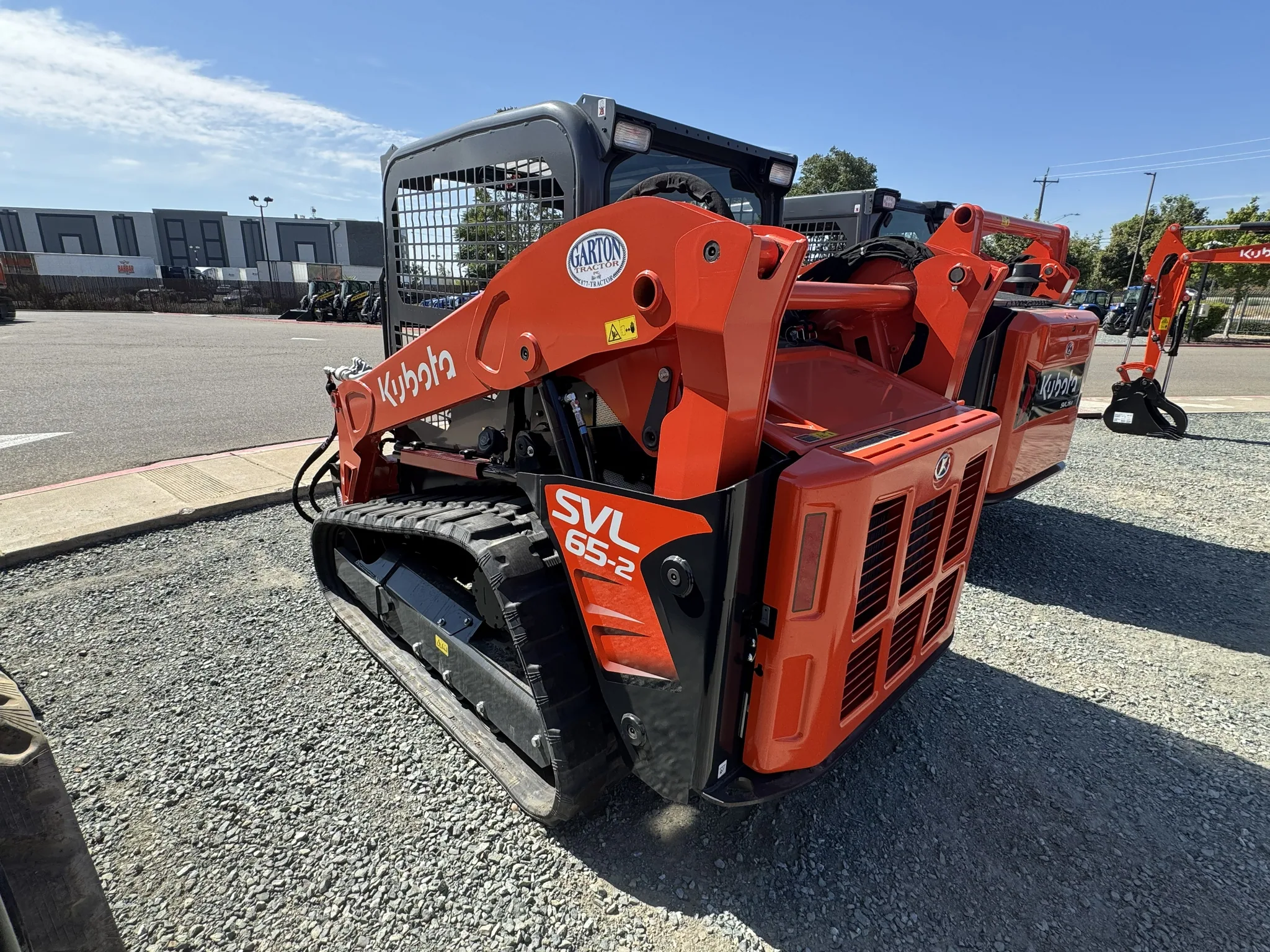 Actual stock photo of Kubota Construction SVL65-2HW, stock 018576