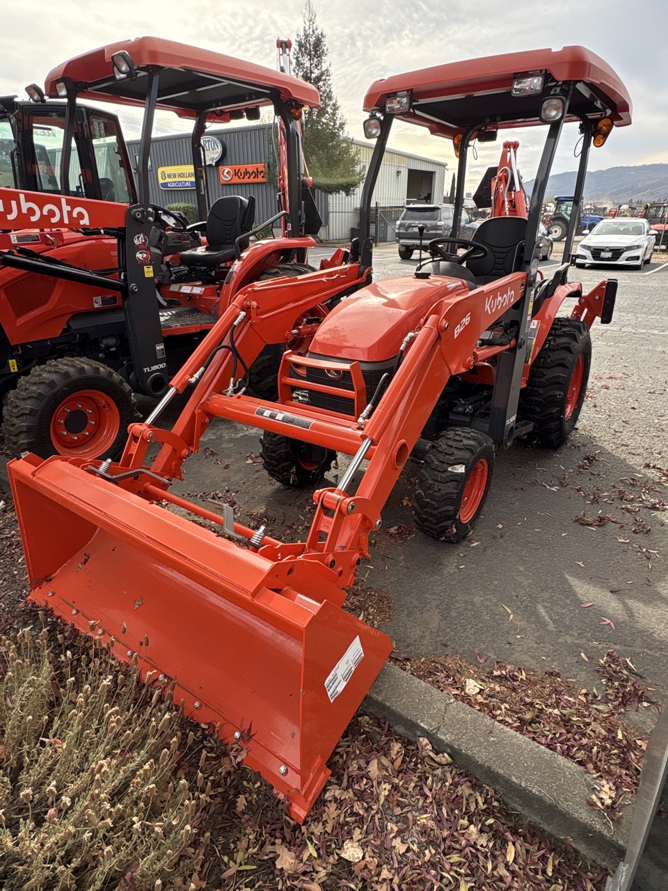 Actual stock photo of Kubota Construction B26, stock 020371