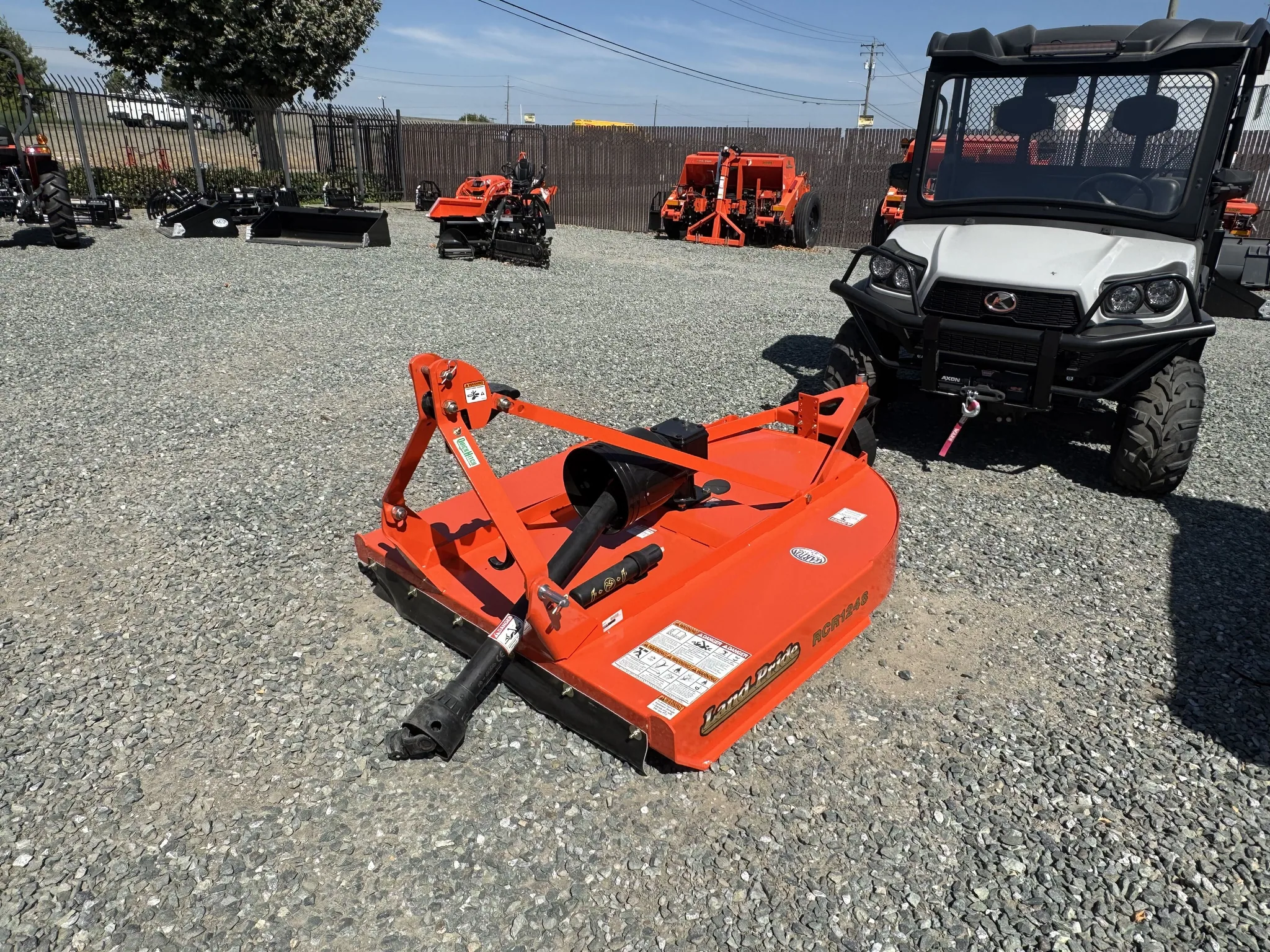 Actual stock photo of Land Pride RCR1248, stock 027207